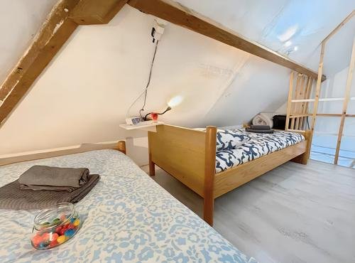 Couchage en mezzanine